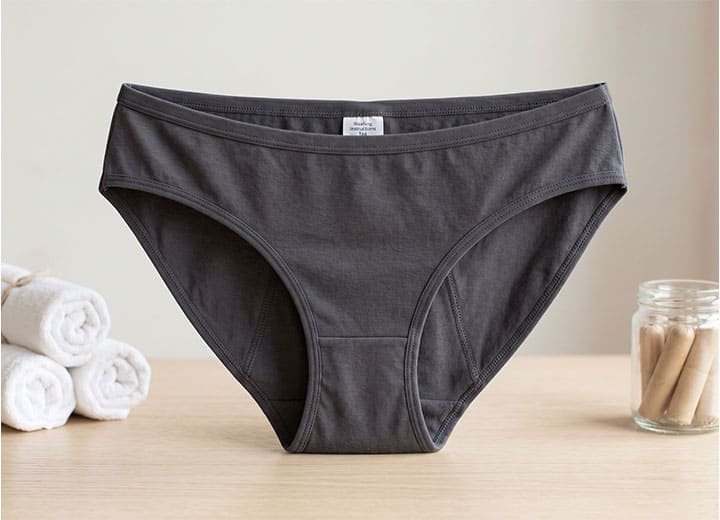 Classic bikini period underwear blank style for private label branding