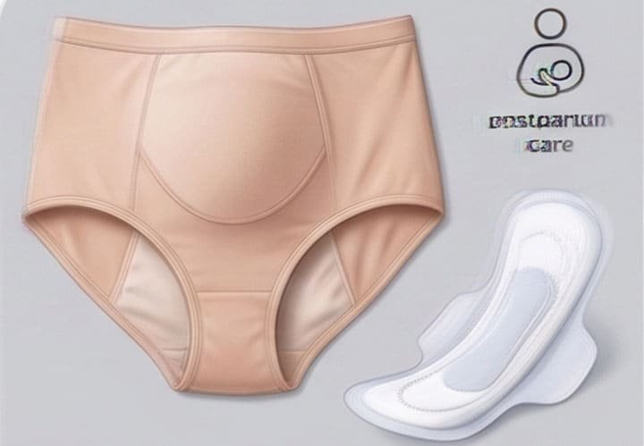 Maternity care and light incontinence product application for leak-proof technology