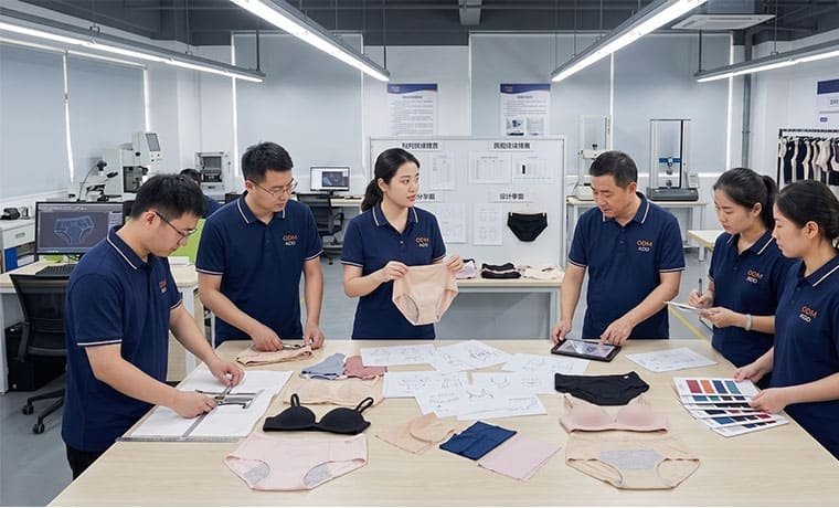 ODM product development for period underwear and intimate apparel