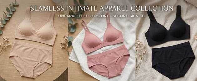 Seamless intimate apparel product placeholder