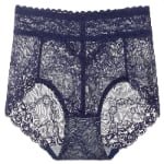 Sexy Sheer Lace Protective Period Panties blue color view