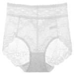 Sexy Sheer Lace Protective Period Panties white color view