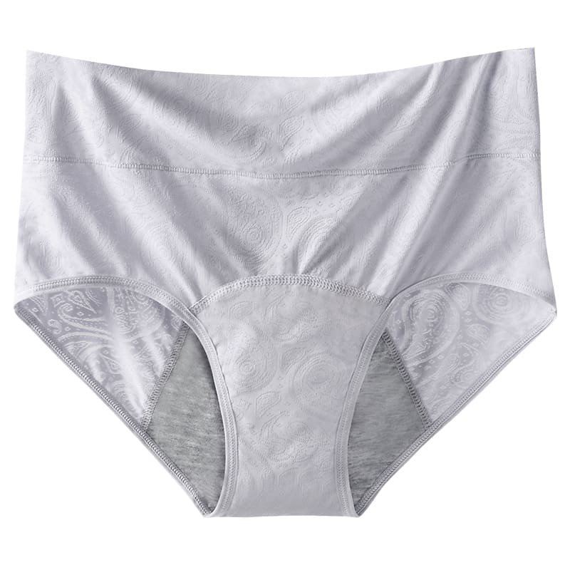Soft Smoothing Hi Waist Silver Gray in Silver Gray - Vansholcare OEM period underwear